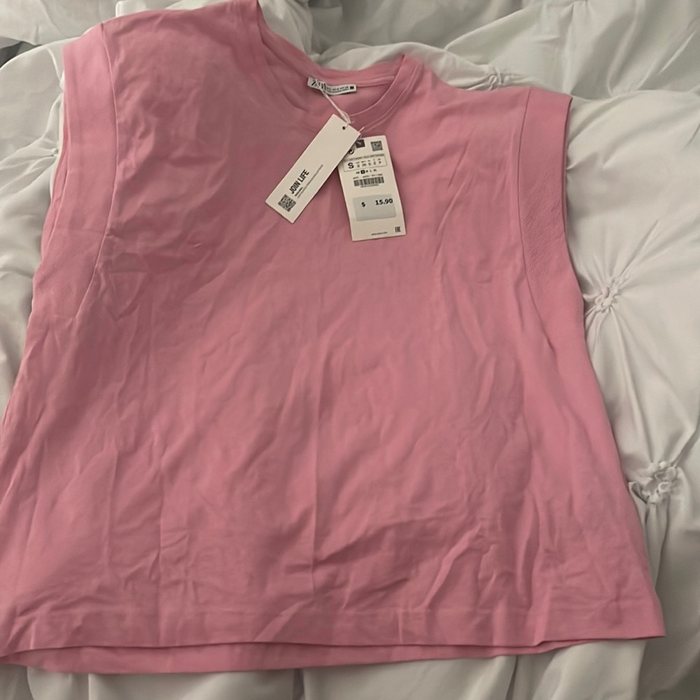 Pink Zara top